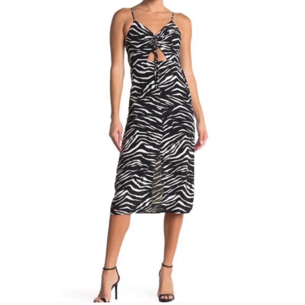 New Topshop Cutout Midi Dress Size 4